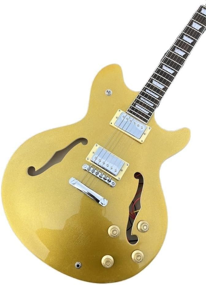 Joebo Custom Jazz Electric Guitar Semi Hollow Body