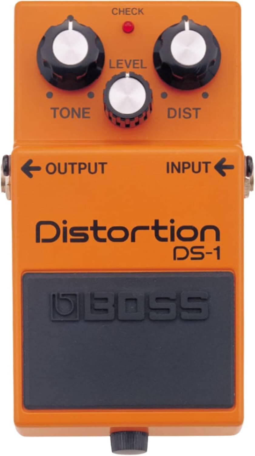 BOSS DS-1 Distortion Pedal, Classic Tones for All Types of Music, The benchmark in Guitar distortion,Orange