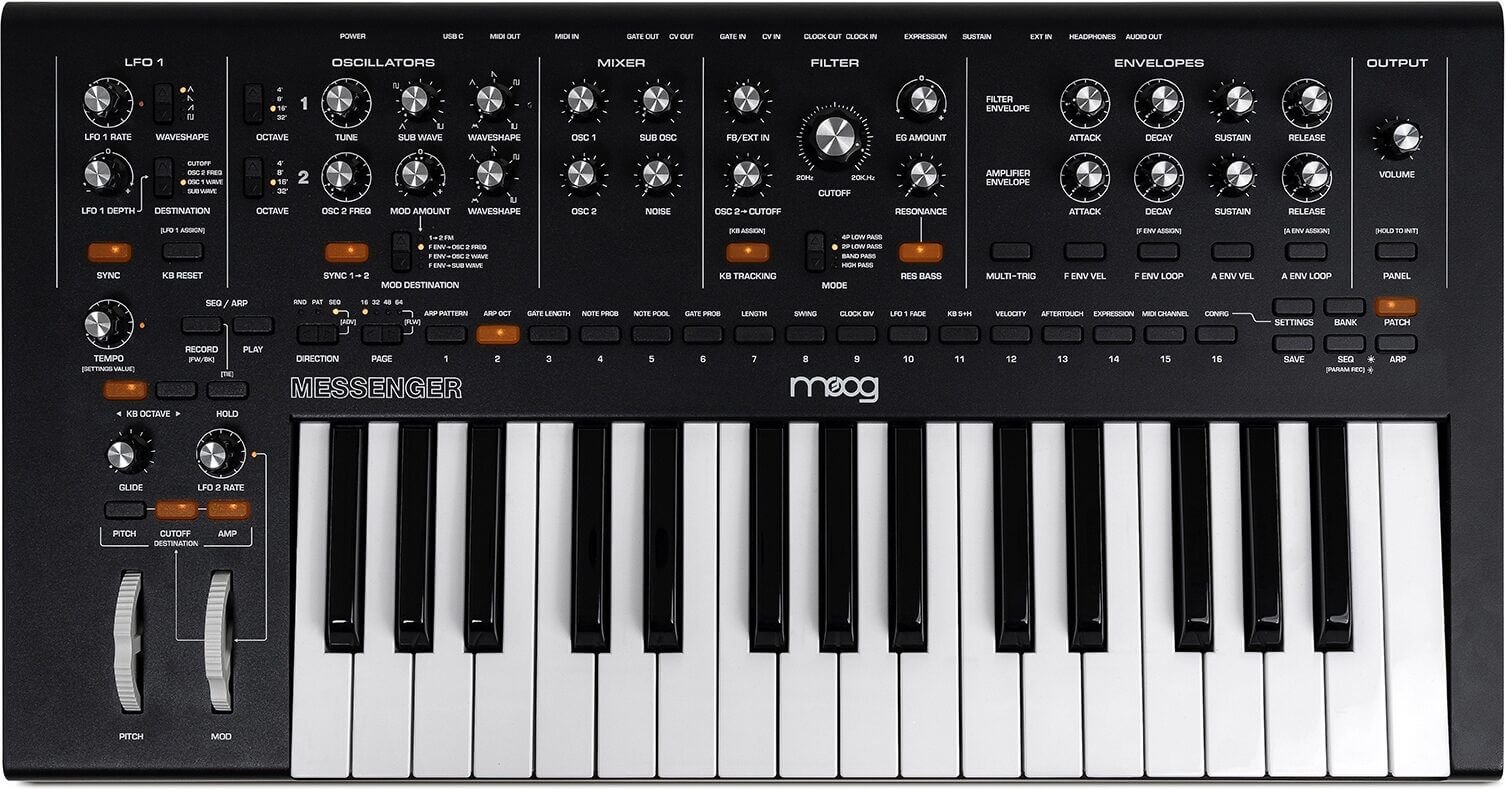 Moog Messenger Monophonic Analog Synthesizer
