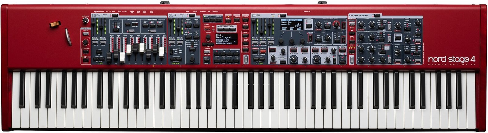 Nord Stage 4 88 Performance Keyboard, 88-Key