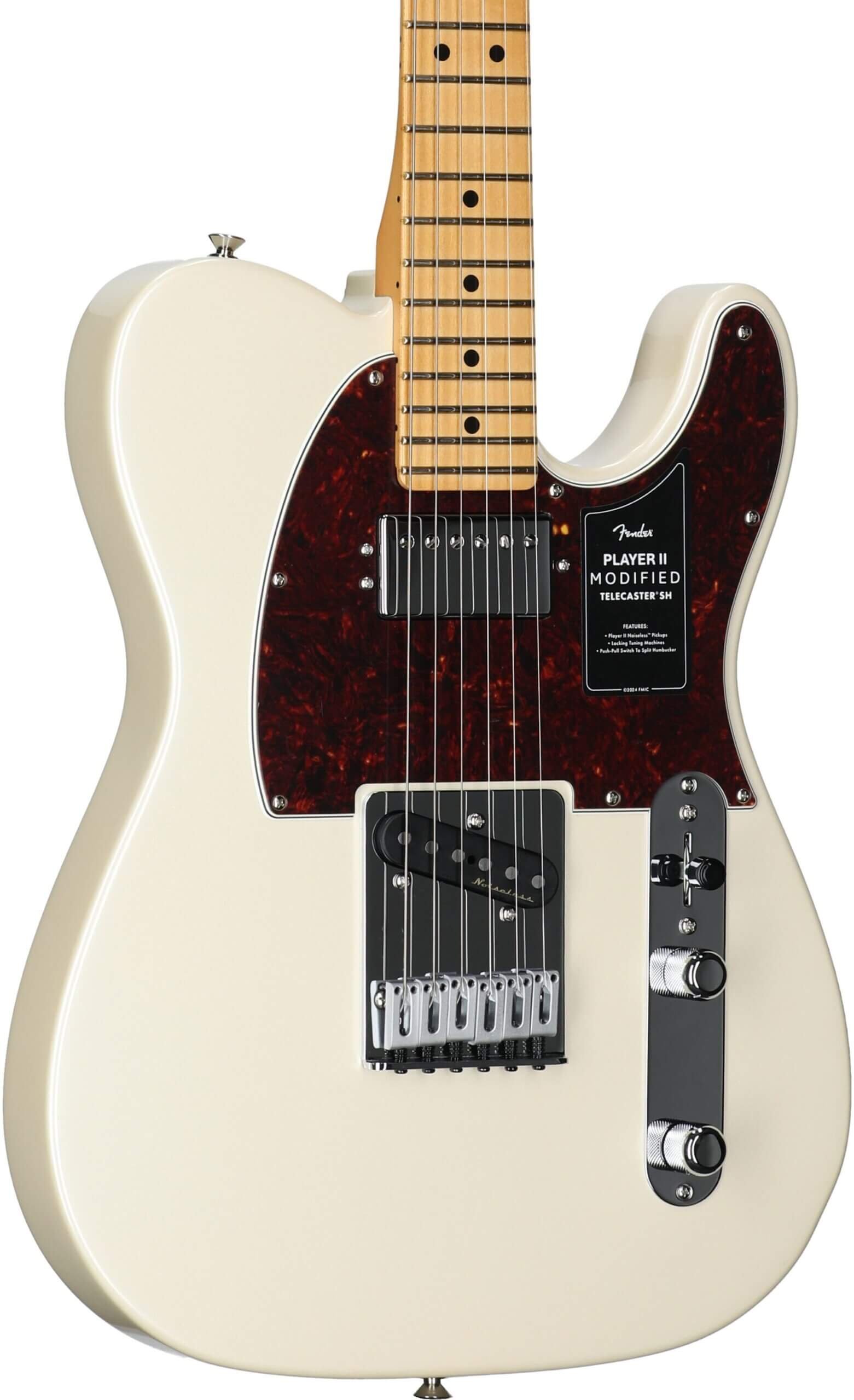 Fender Player II Modified Telecaster SH Electric Guitar, Maple Fingerboard (with Gig Bag)