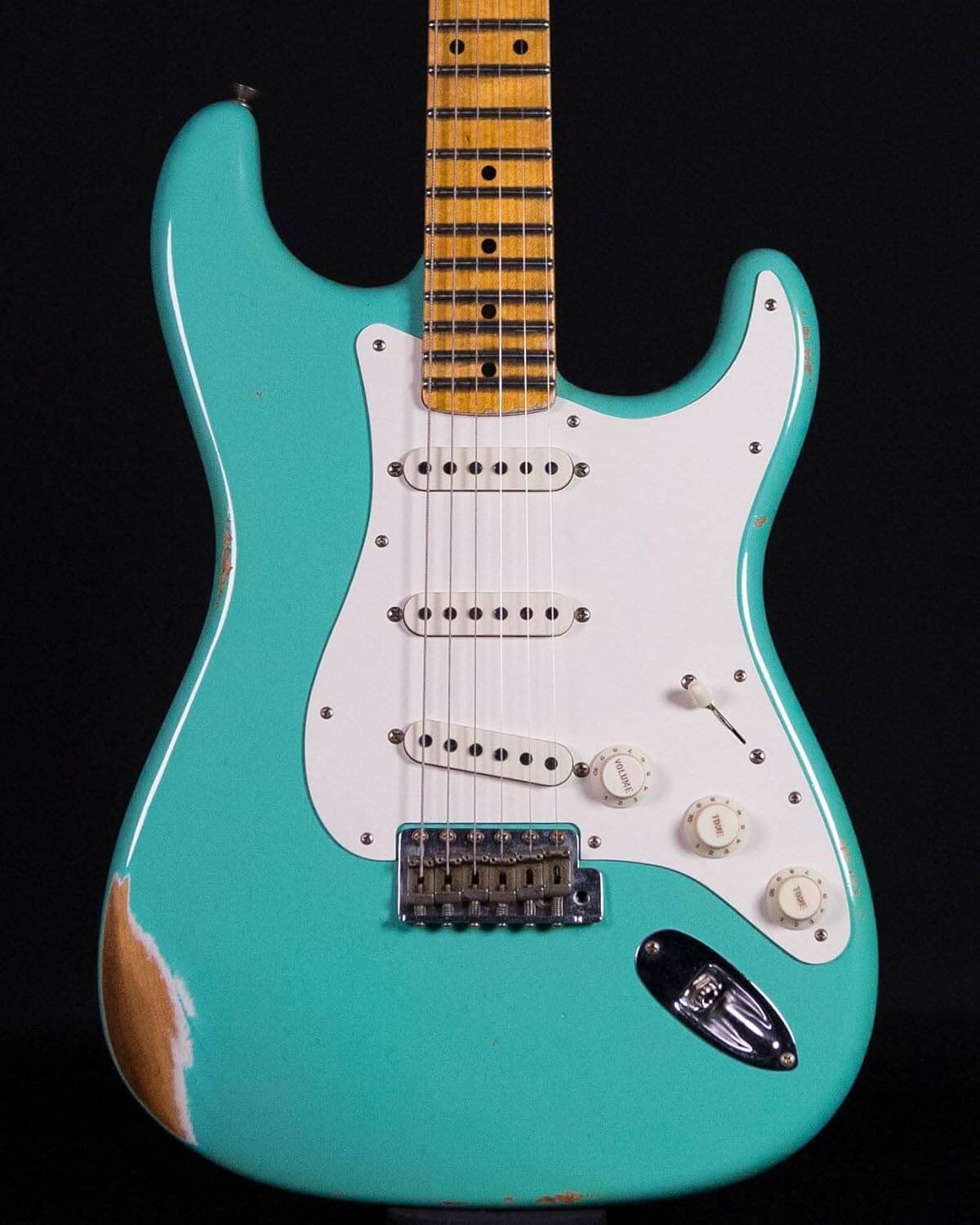 Fender Custom Shop Limited Edition Fat 50's Stratocater, Relic, Super Faded Seafoam Green