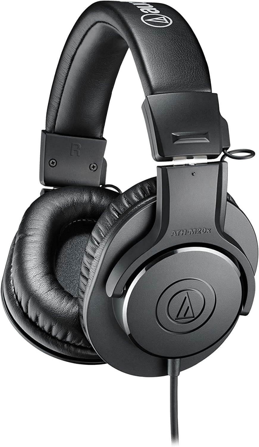 Audio-Technica ATH-M20x Professional Studio Monitor Headphones, Black (AUD ATHM20X