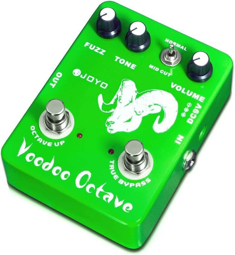 JOYO Octave Fuzz Pedal Germanium Fuzz 60's Rock Effect with "Mid-cut" for Electric Guitar